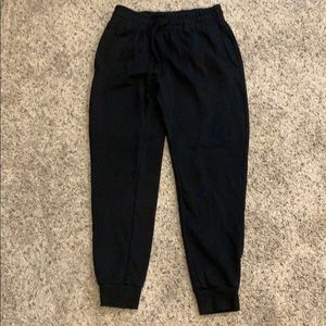 H&M black joggers Small